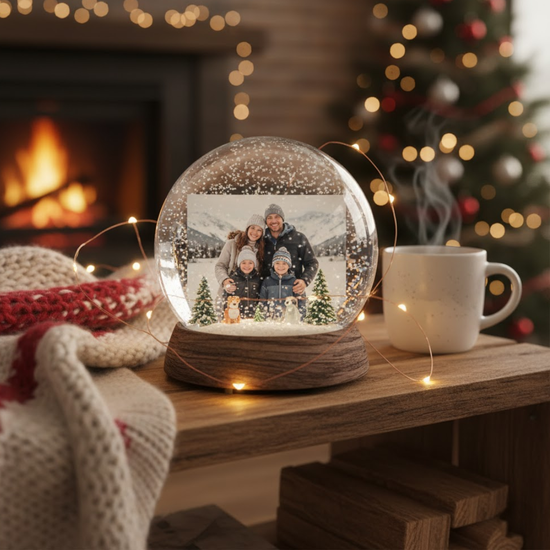 How Personalised Snow Globes Bring Memories to Life